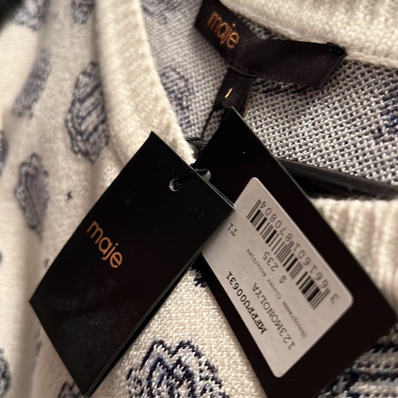 Maje Clover Top Size 1 - Picture 5 of 6